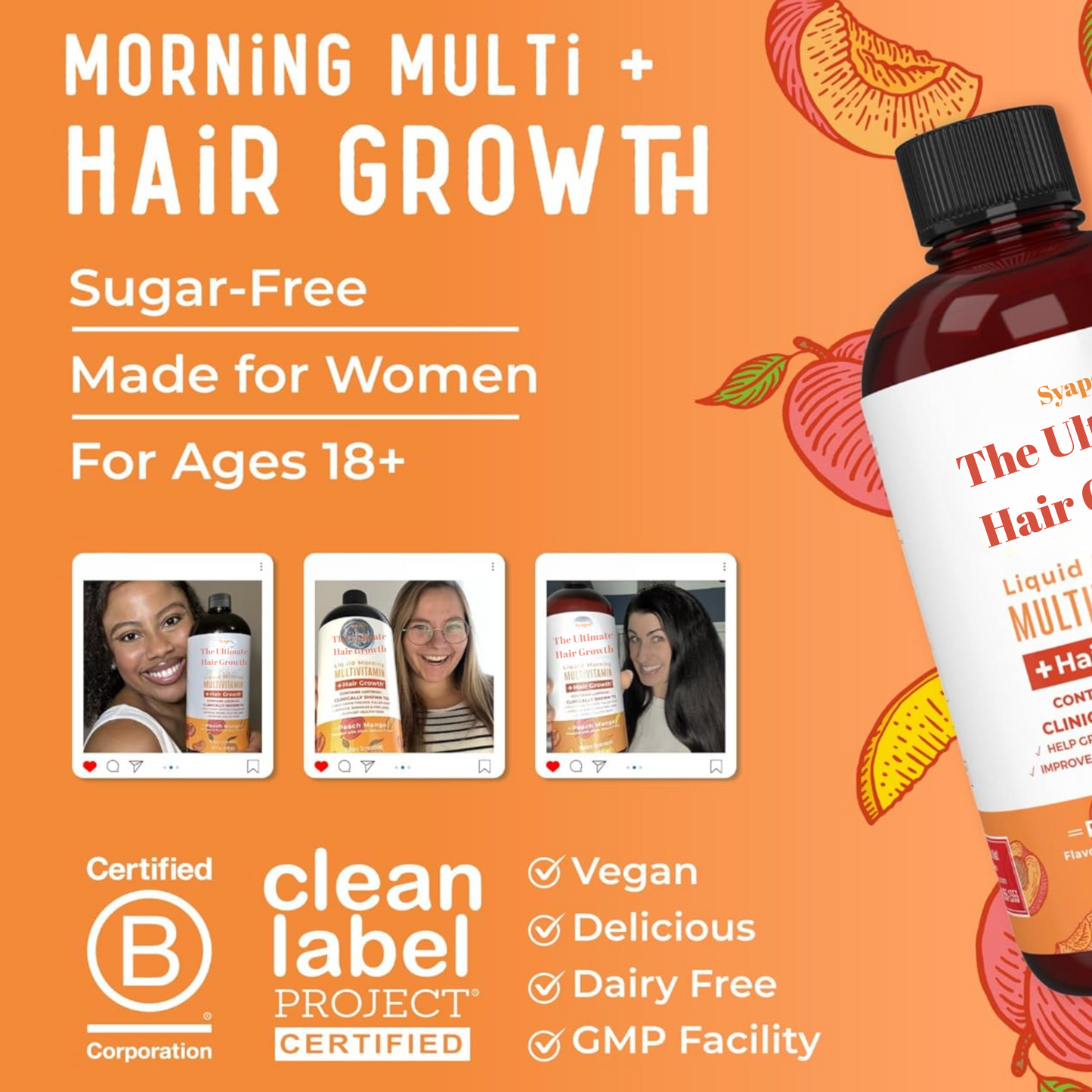 The Ultimate Multivitamin + Hair Growth